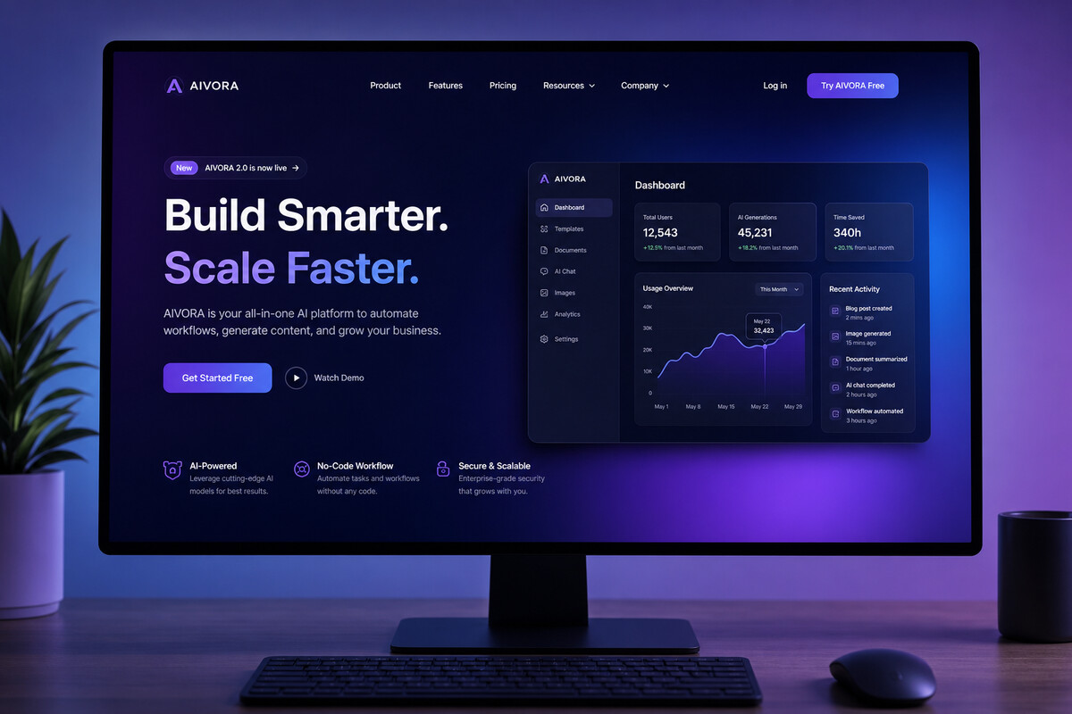 AI Landing Page Build Workflow